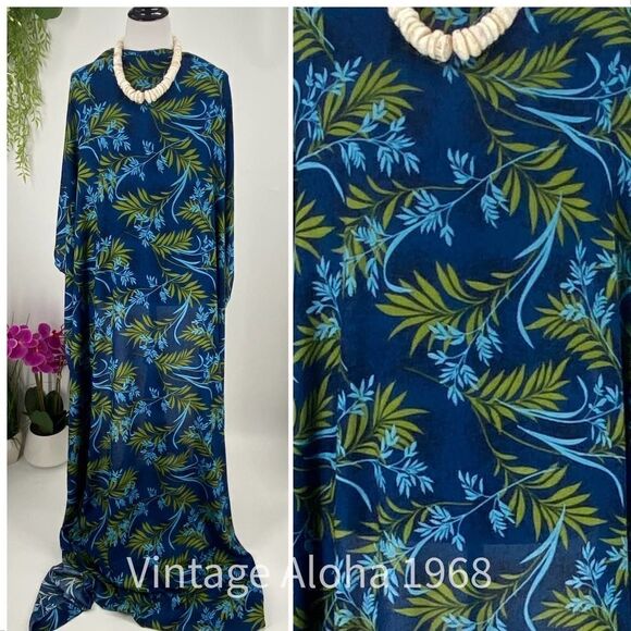 Blue/Green Floral SARONG Pareo Lavalava Beach Wrap Skirt Summer Scarf - Picture 3 of 4